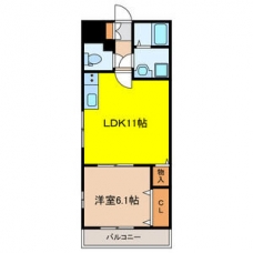 トライミーハイツの間取り図