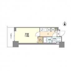 アルファコート蕨２の間取り図