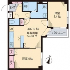 ヴィラ・フォンターナの間取り図