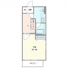 クレヴィスタ成増Ⅱの間取り図
