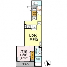 セレスティア皿沼の間取り図