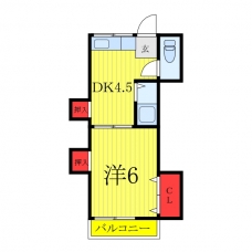 マルヤ荘の間取り図