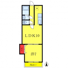 ウィンベル巣鴨の間取り図