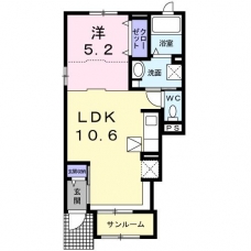 ファインアベニューⅤの間取り図