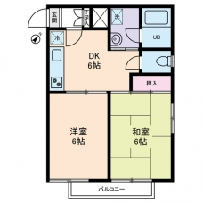 スカイスペース２の間取り図