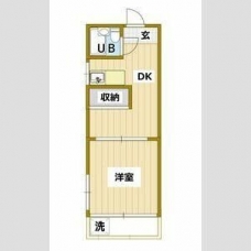 常盤ハイツの間取り図