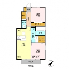 Erbenheim(エルベンハイム)　Ⅱの間取り図