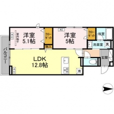 セレスティア西新井Ⅱの間取り図