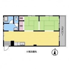 芝ハイツの間取り図