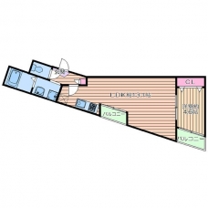 Ｗｅｌｌーｂｅｉｎｇ北千住の間取り図