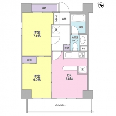 プロスペクト西巣鴨の間取り図