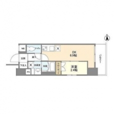 リアンシエルブルー田端の間取り図