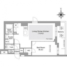 コンフォリア・リヴ文京護国寺の間取り図