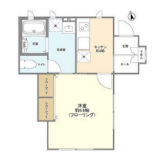 コモド本木の間取り図