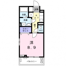 ネオ・グレイス蕨の間取り図