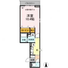 passerelle de bonheurの間取り図