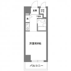モナークマンション西川口の間取り図