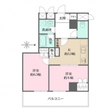 藤和シティコープ飛鳥山公園の間取り図