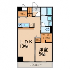 第一スカイハイツ足立の間取り図