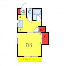 コーポ祥文の間取り図