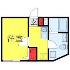 Preferred　Akabaneの間取り図