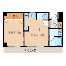 ZCO並木ビルZEROの間取り図