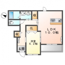 ラ・セゾン・クレールの間取り図