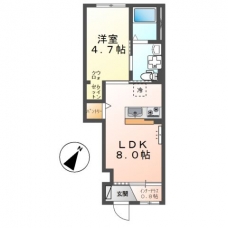 キャトルセゾンの間取り図