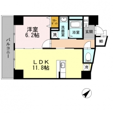 セリーン志村の間取り図