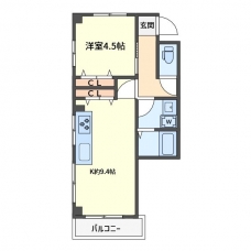 プチメゾンの間取り図