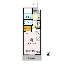 グリーンハイツの間取り図