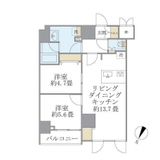 エレミ本蓮沼の間取り図