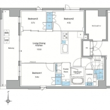 ルフォンプログレ赤羽マークスの間取り図