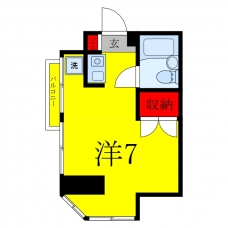 渡辺ハイツの間取り図