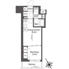 BluRock後楽園の間取り図