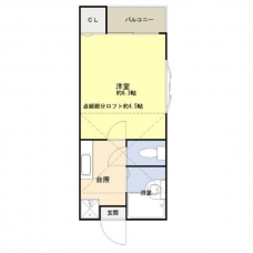 Ｖｉｖｒｅ池袋の間取り図