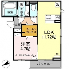 グラン　コンフォートの間取り図