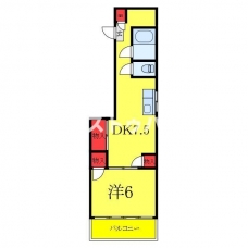 前田マンションの間取り図
