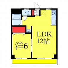 ハイツリー芝の間取り図