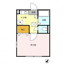小石川ハイツの間取り図