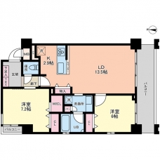 プライマル板橋本町の間取り図