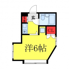 ルーブル子安の間取り図