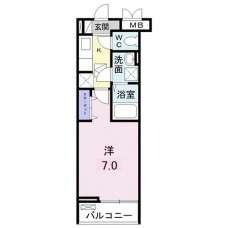 フルリールの間取り図