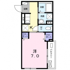 パークハイム常盤台の間取り図