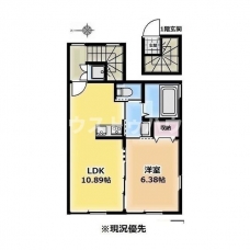 Ｂ・キャッスル十条の間取り図