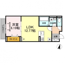 Precious Ⅱの間取り図