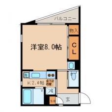 MARY FLATの間取り図