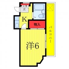 ハイツ上野の間取り図