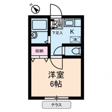 Ｓコートの間取り図