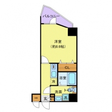 プレール・ドゥーク西新井Ⅱの間取り図